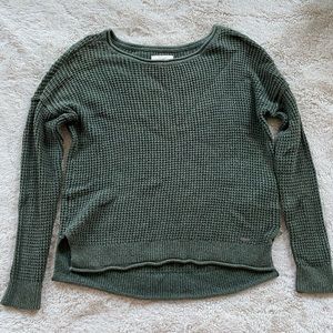 COPY - green, knitted sweater, size xs